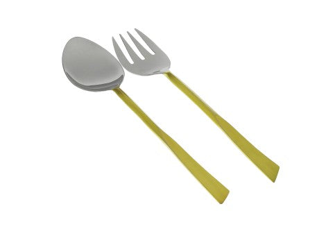 Set of 2 Two-tone Salad Servers