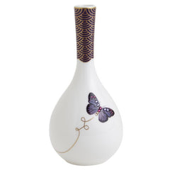 My Butterfly Bud Vase Gold-Purple