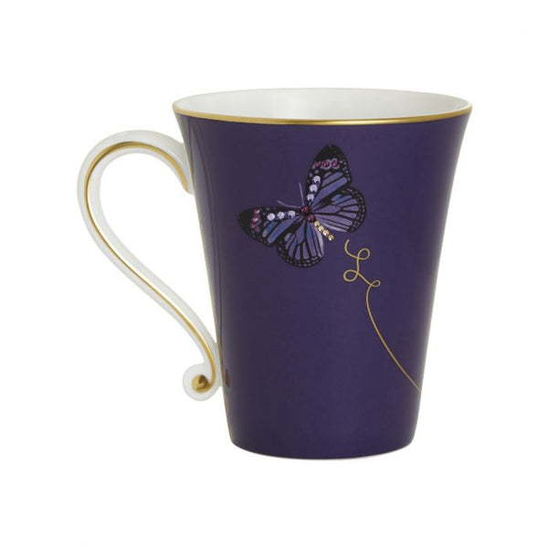 My Butterfly Mug Gold-Purple