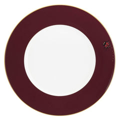 My Ladybug Charger Plate Gold-Burgundy