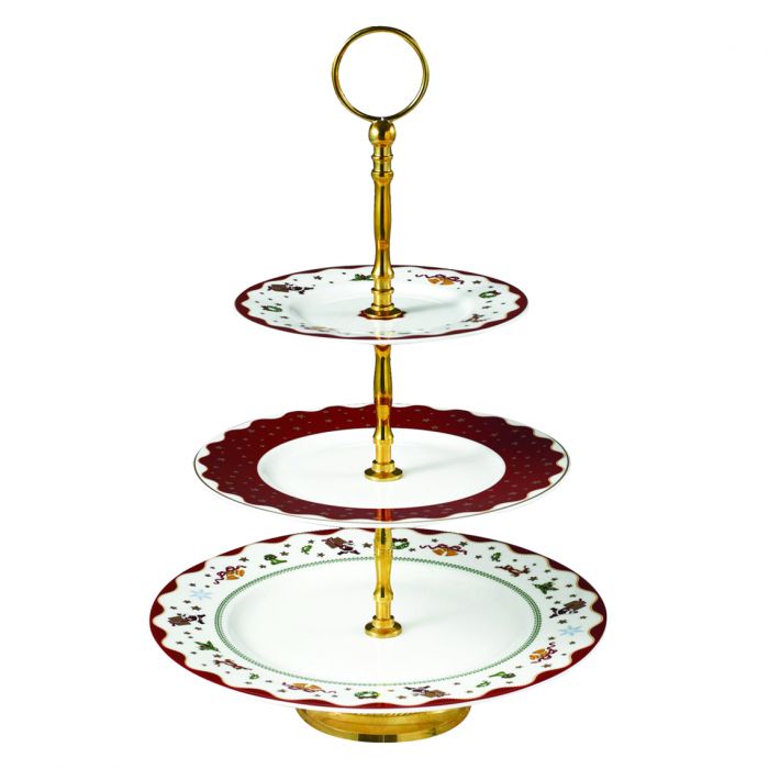 My Noel 3-Tier Cake Stand