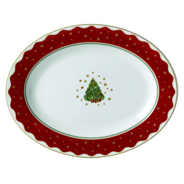 My Noel 14" Oval Platter