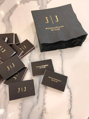 Modern Chic Personalized Match Boxes (Set of 50)