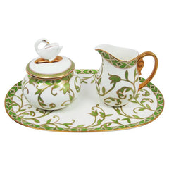 Neobe Sugar Bowl & Creamer & Tray Set