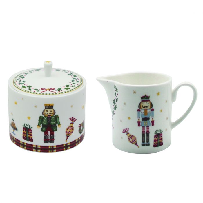 Nutcracker Sugar & Creamer Set