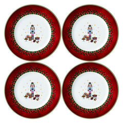 Nutcracker Salad / Dessert Plate (Set of 4)