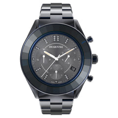 Octea Lux Sport Watch, Metal Bracelet, Blue Pvd