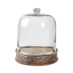 GG Collection 17.5"H Wood/Mtl Pastry Keeper - 20% OFF