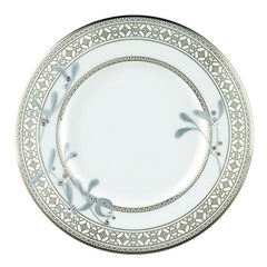 Platinum Leaves Bread &amp; Butter Plate Platinum