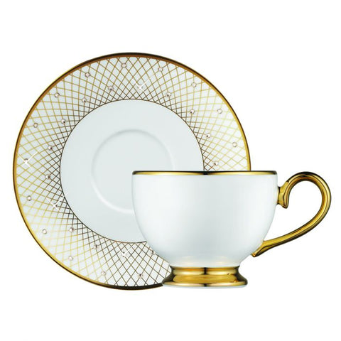 Princess Gold Tea Cup & Saucer