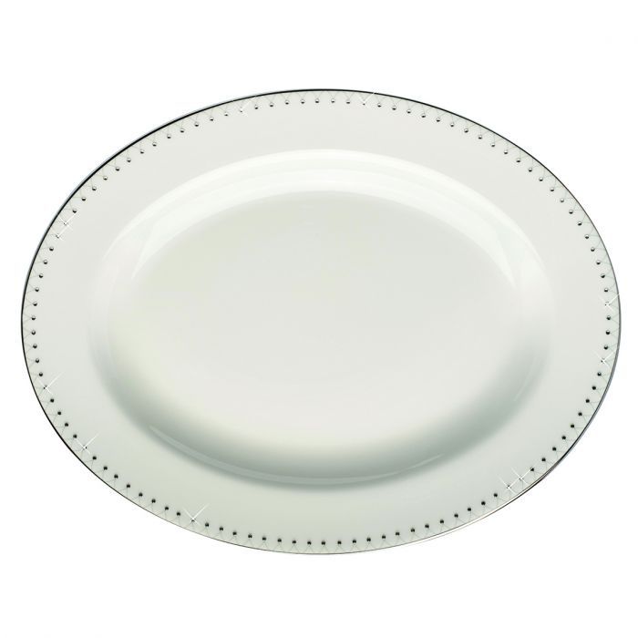 Princess Platinum 14 Oval Platter