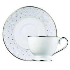 Princess Platinum Tea Cup & Saucer