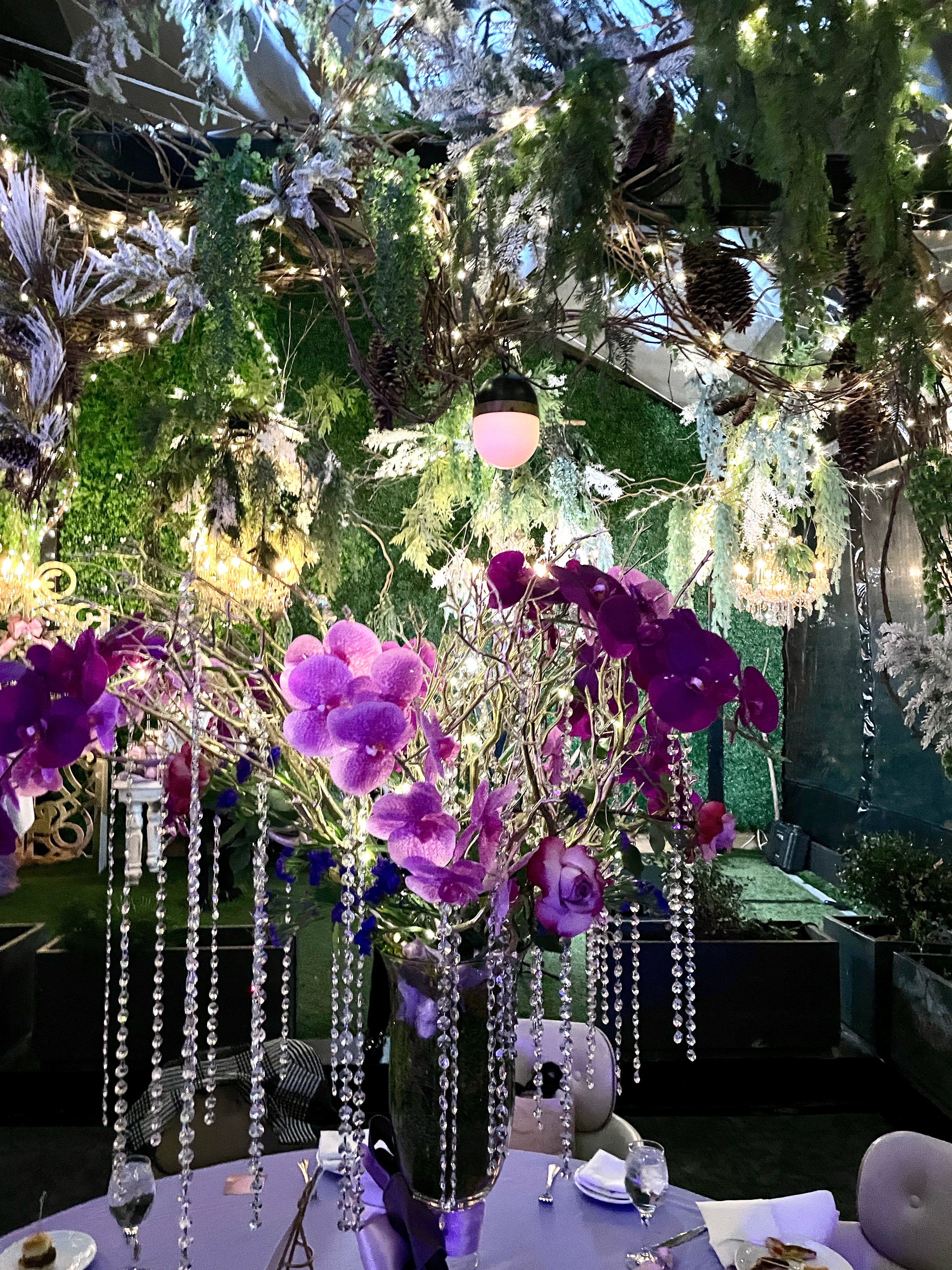Enchanted Garden Branch Centerpiece Rental