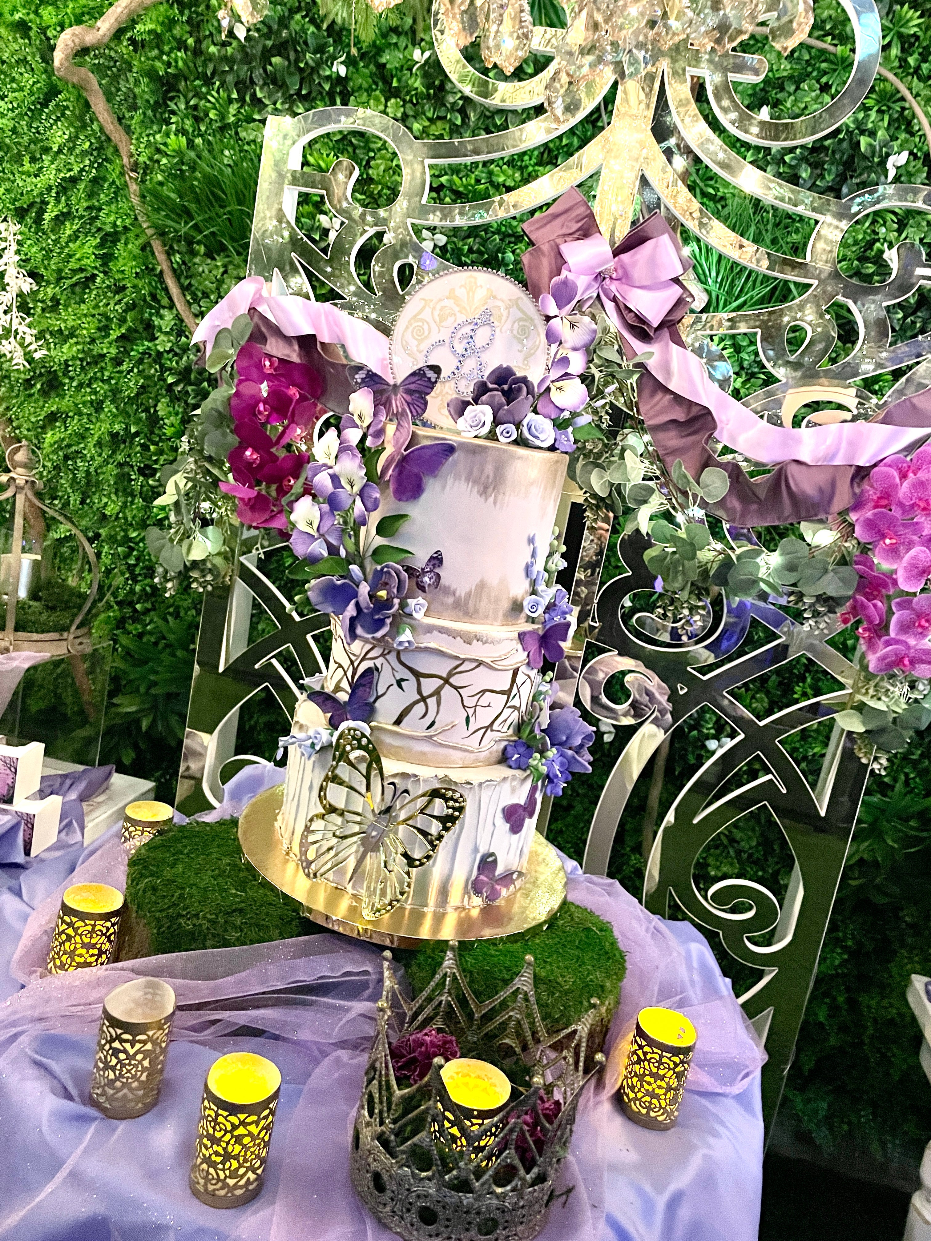 Enchanted Garden Specialty Cake