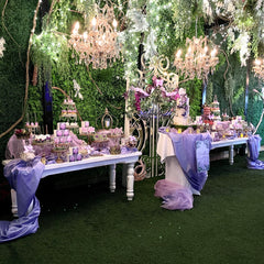 Enchanted Garden Dessert Table Rental