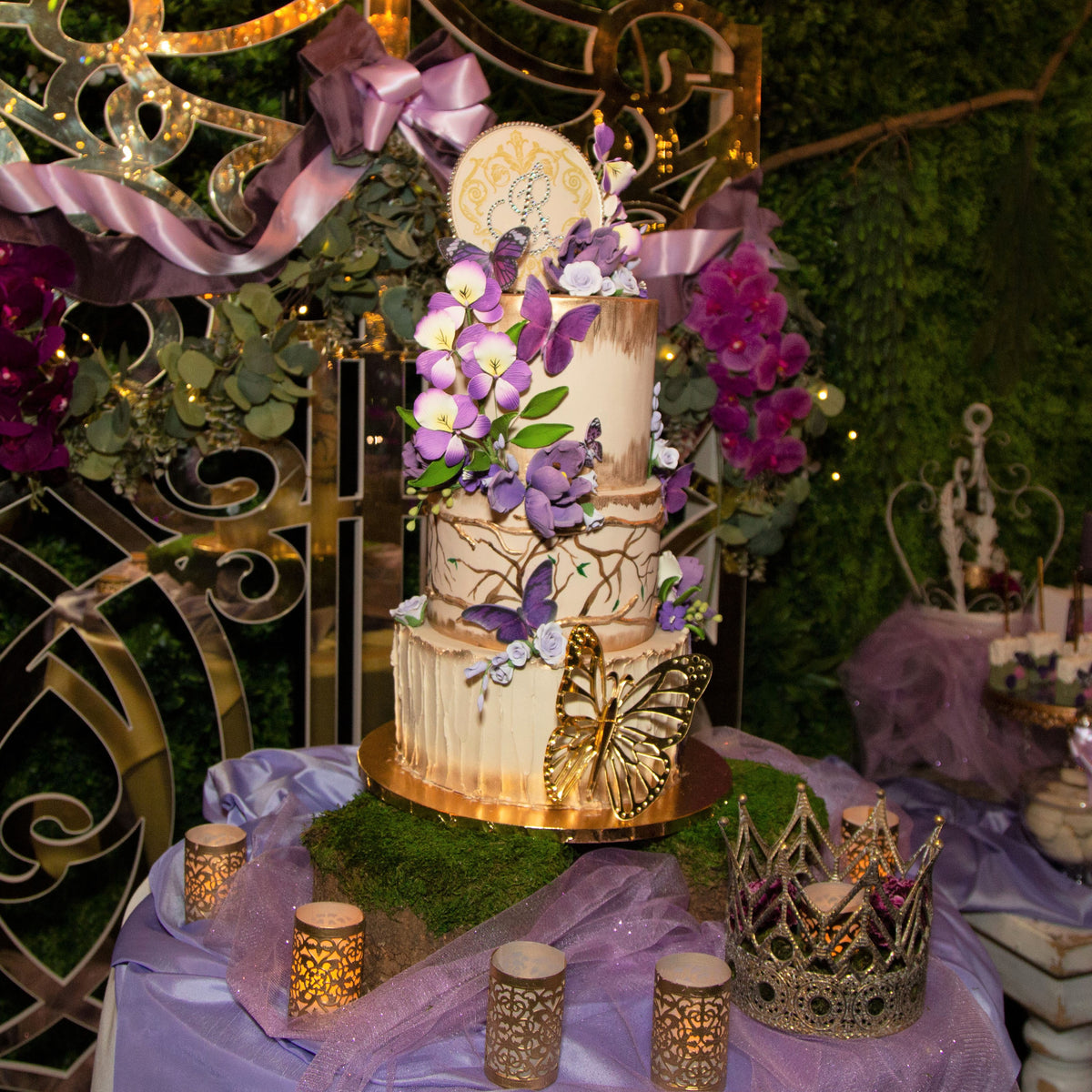 Enchanted Garden Specialty Cake