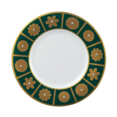 Rich Green Bread & Butter Plate