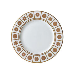 Rich White Dinner Plate