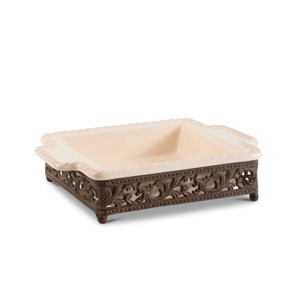 GG Collection 9"L Square Acanthus Baker - 20% OFF