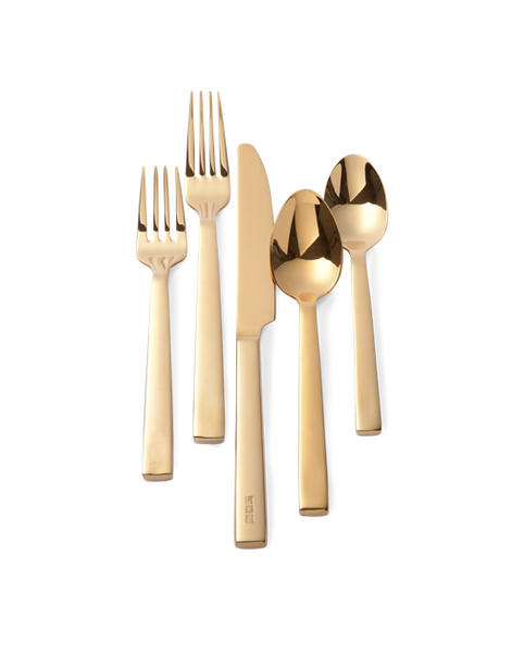 Academy 5 Piece Place Setting, Gold
