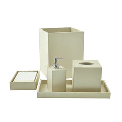 Bath Set (5pc Set), Ivory