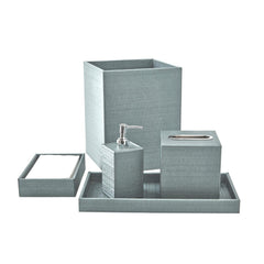 Bath Set (5pc Set), Silver
