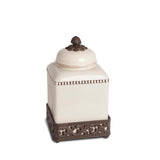 GG Collection 12"H Acanthus Canister - 20% OFF