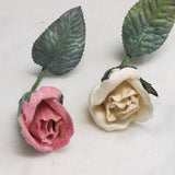 Dalmazio Design Floral Accent Rose Glittered Small
