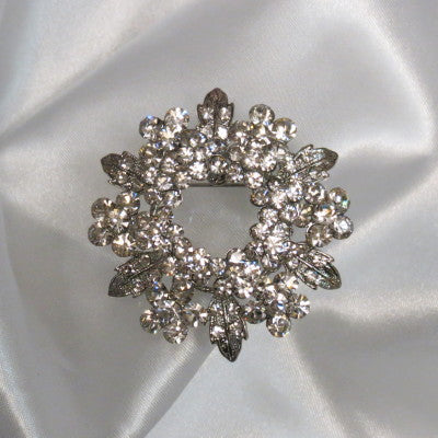 Dalmazio Design Rhinestone Brooch Starburst