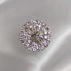 Dalmazio Design Rhinestone Accent Pave Medium