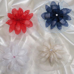 Dalmazio Design CRF Picasso Crystal with Organza Ruffle