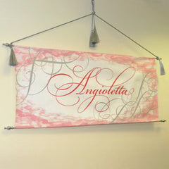 Dalmazio Design Canvas Keepsake Scroll - Flourish w/ Personalization