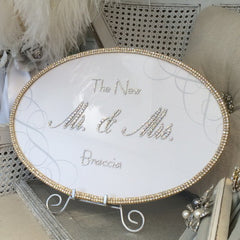 Dalmazio Design Keepsake Plaque - The New Mr(s). & Mr(s). w/ Last Name