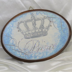 Dalmazio Design Keepsake Wooden Plaque - Crystallized Prince 8x11"