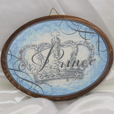 Dalmazio Design Keepsake Wooden Plaque - Prince 7x9"