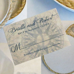 Dalmazio Design Conchiglia Invitation Response Set Paper