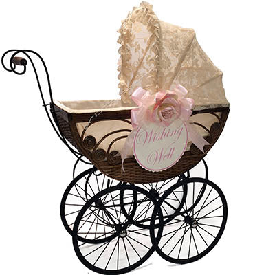 Dalmazio Design Baby Carriage Wishing Well Rental
