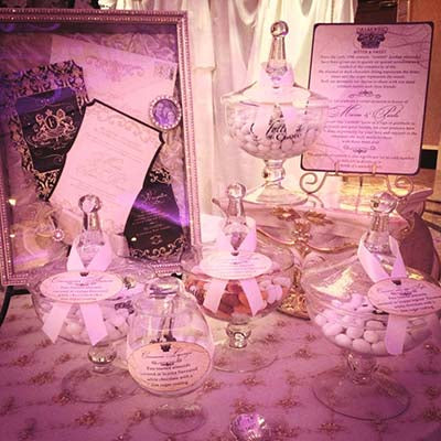 Dalmazio Design Confetti Bar 8 Jar Rental