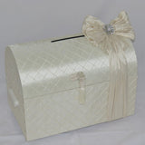 Dalmazio Design Treasure Chest with Handle Envelope Box Ivory Rental