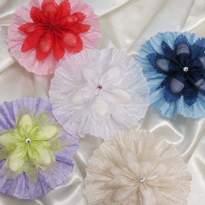 Dalmazio Design CRF Picasso Crystal with Pleated Ruffle