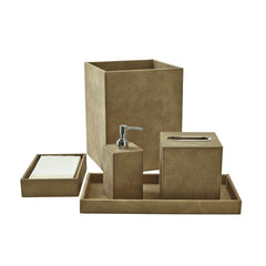 Bath Set (5pc Set), Pewter
