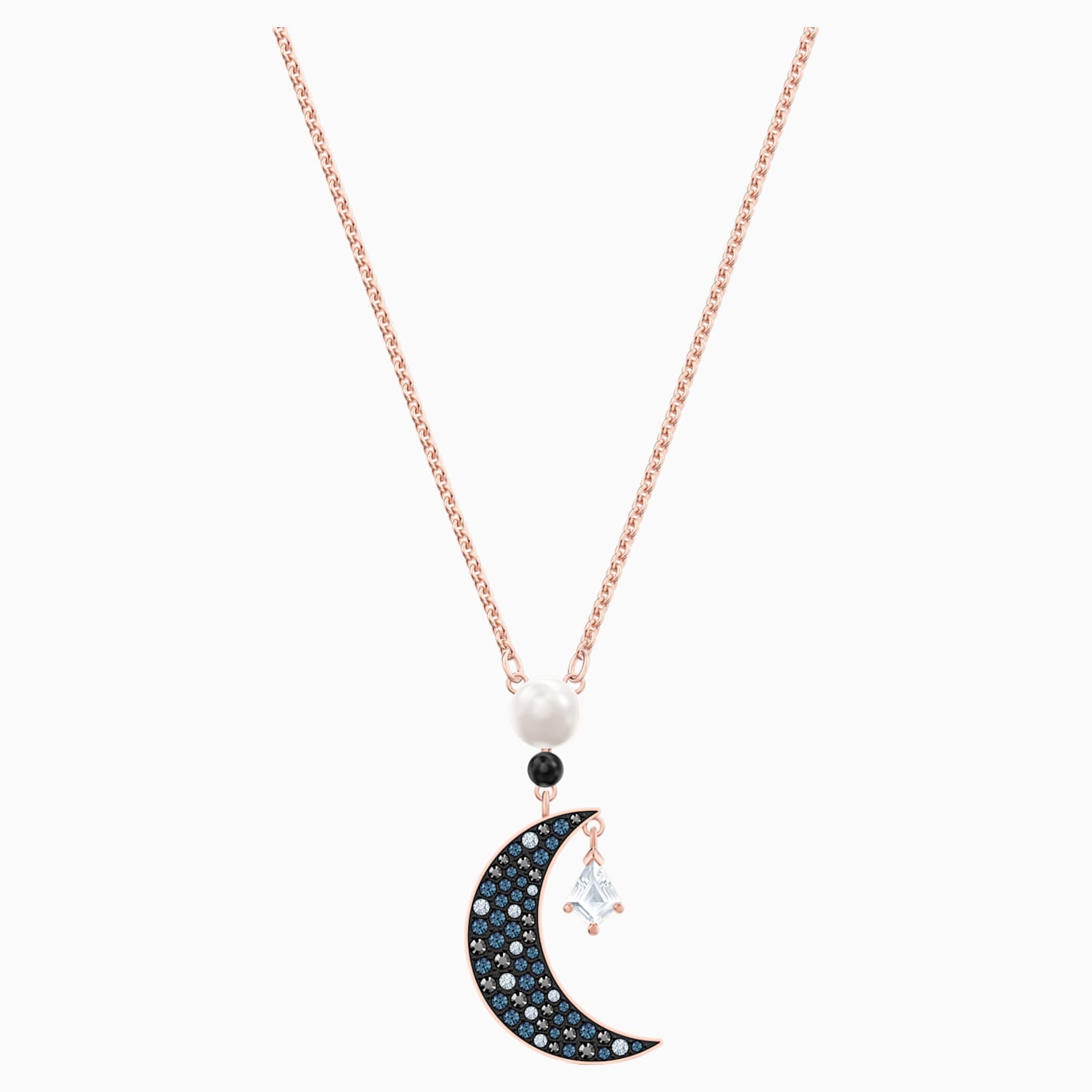 Swarovski Symbolic Pendant; Multi-Colored; Rose-Gold Tone Plated Dalmazio Design