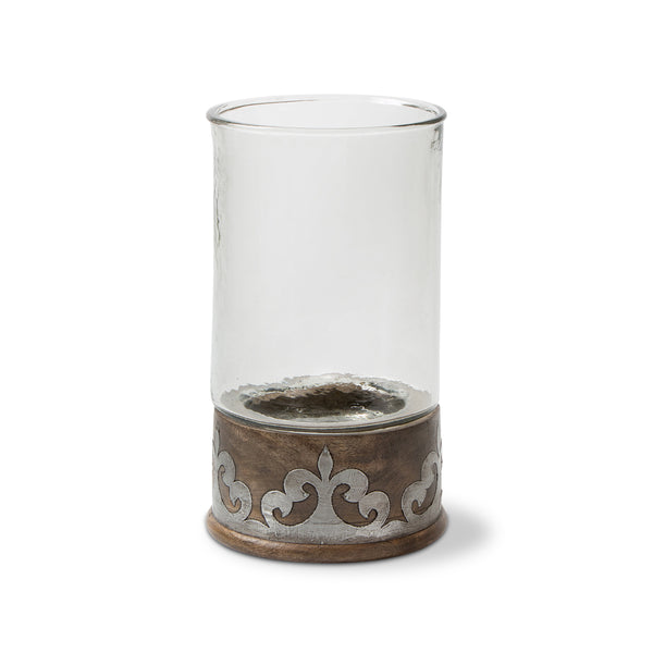 GG Collection 16.5"H Wood Metal Candleholder - 20% OFF