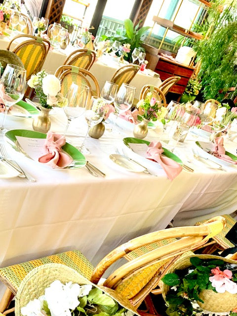 Rose Knotted Napkins Rental