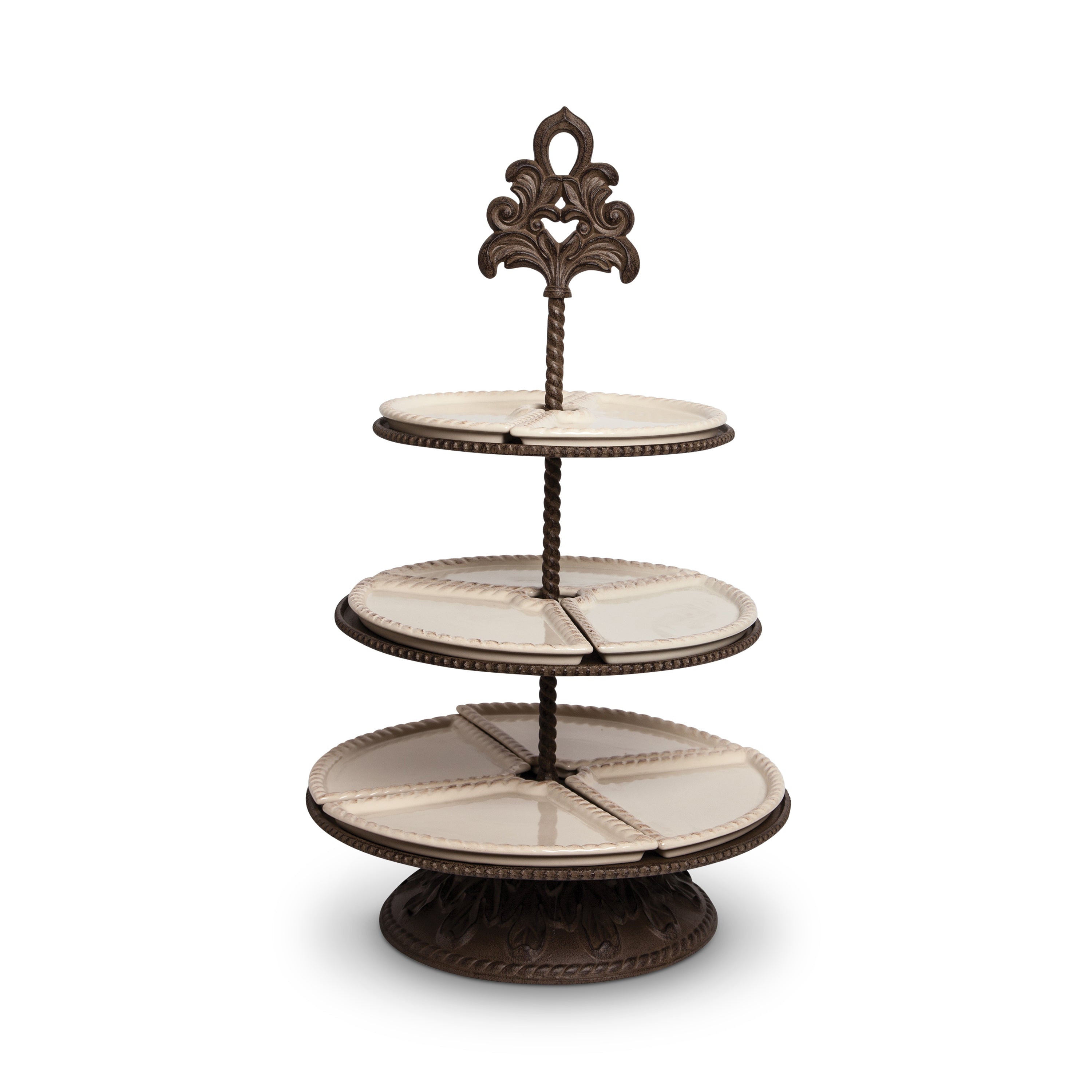 GG Collection 26.3"H Baroque 3-Tier Server - 20% OFF