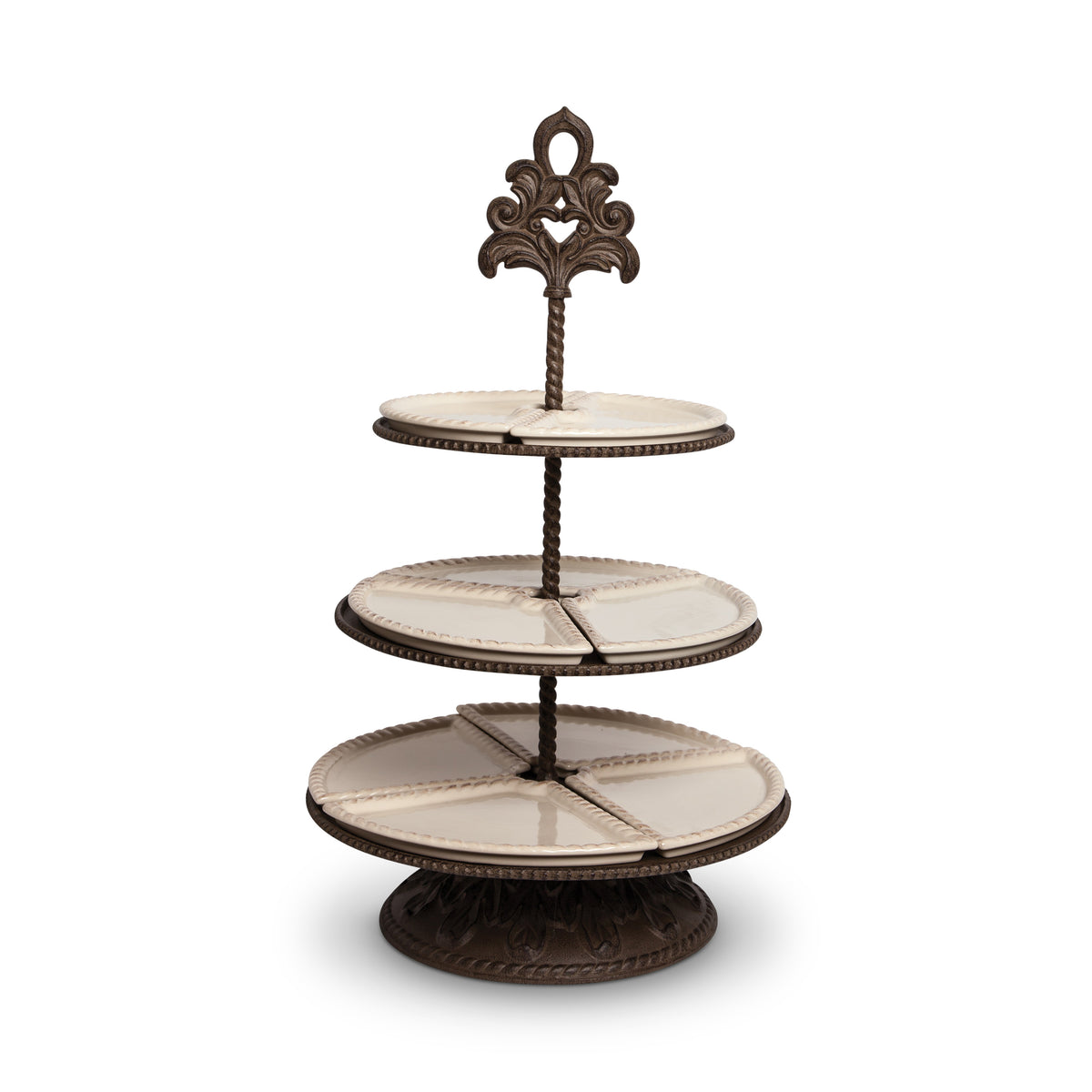 GG Collection 26.3"H Baroque 3-Tier Server - 20% OFF