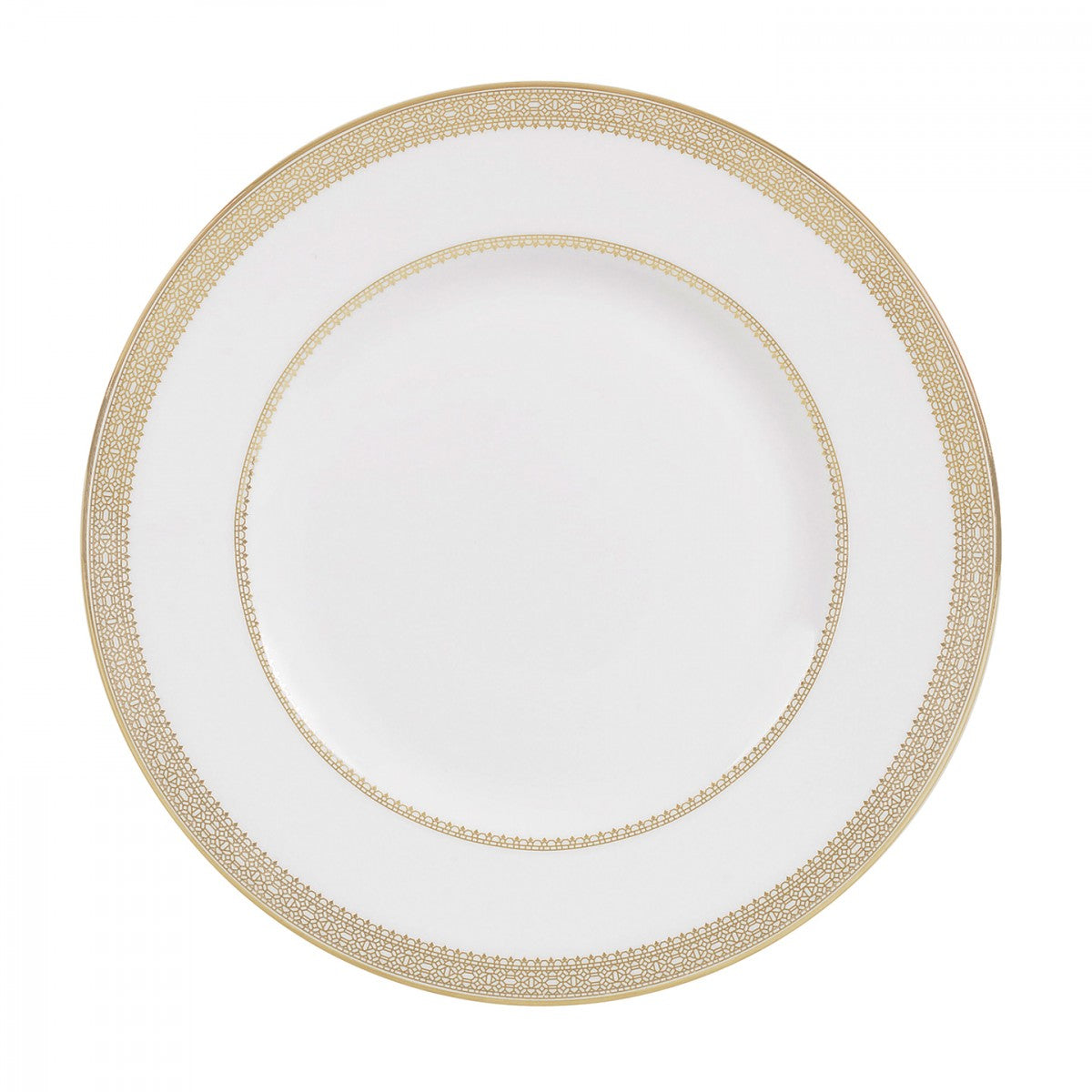 Wedgwood Vera Lace Gold Accent Salad Plate Dalmazio Design