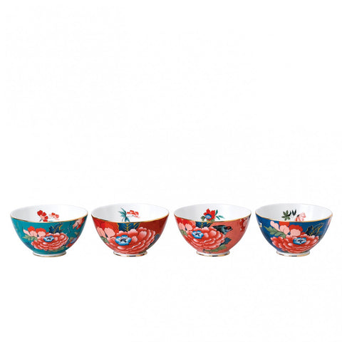 Wedgwood Paeonia Blush Bowl Set of 4 Dalmazio Design