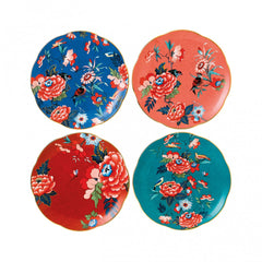 Wedgwood Paeonia Blush Plate Set of 4 Dalmazio Design
