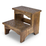 GG Collection Wood/Metal Step Stool - 20% OFF